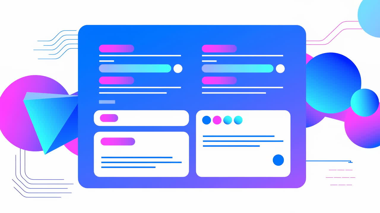 Dynamic UI Design with Abstract Data Visualization