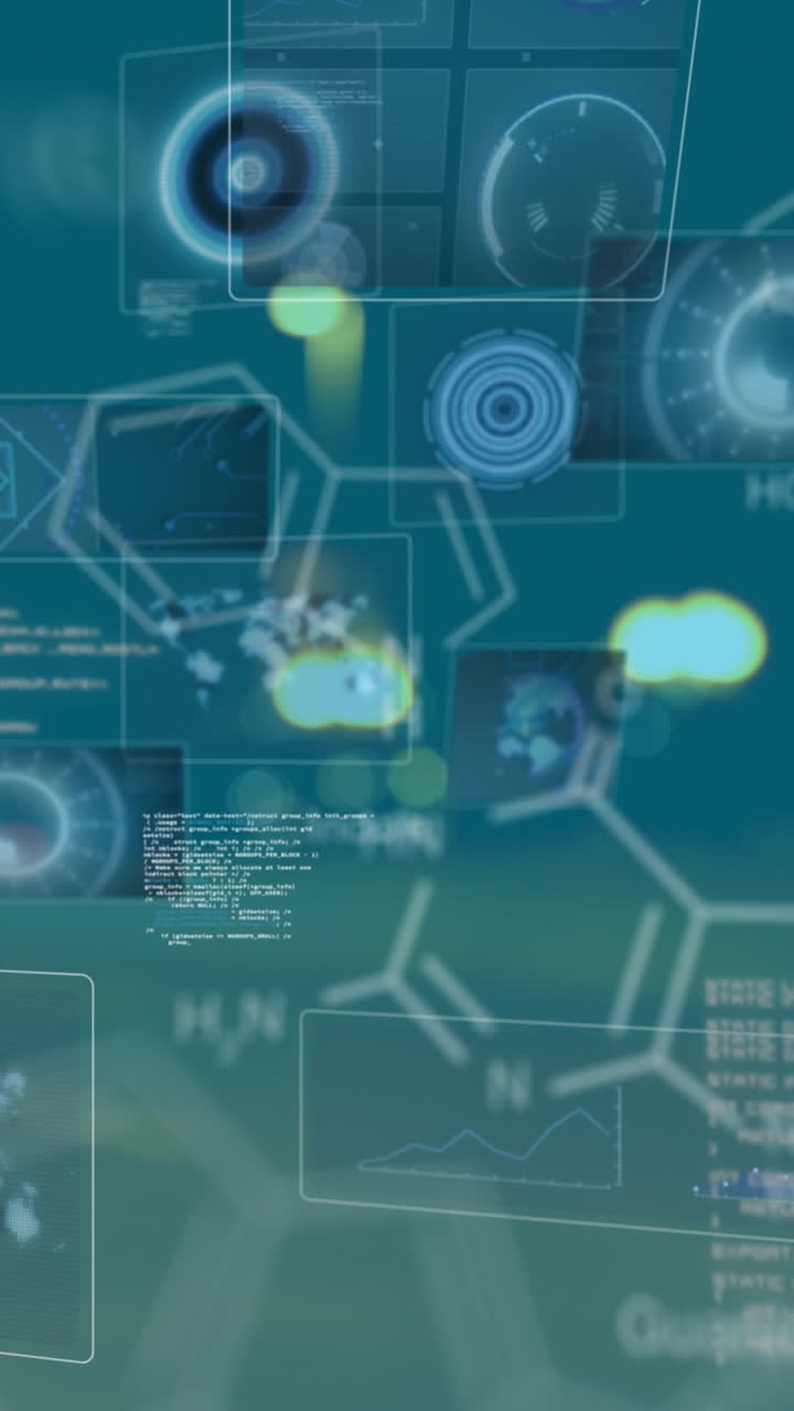 animación de formas y procesamiento de datos sobre la carretera