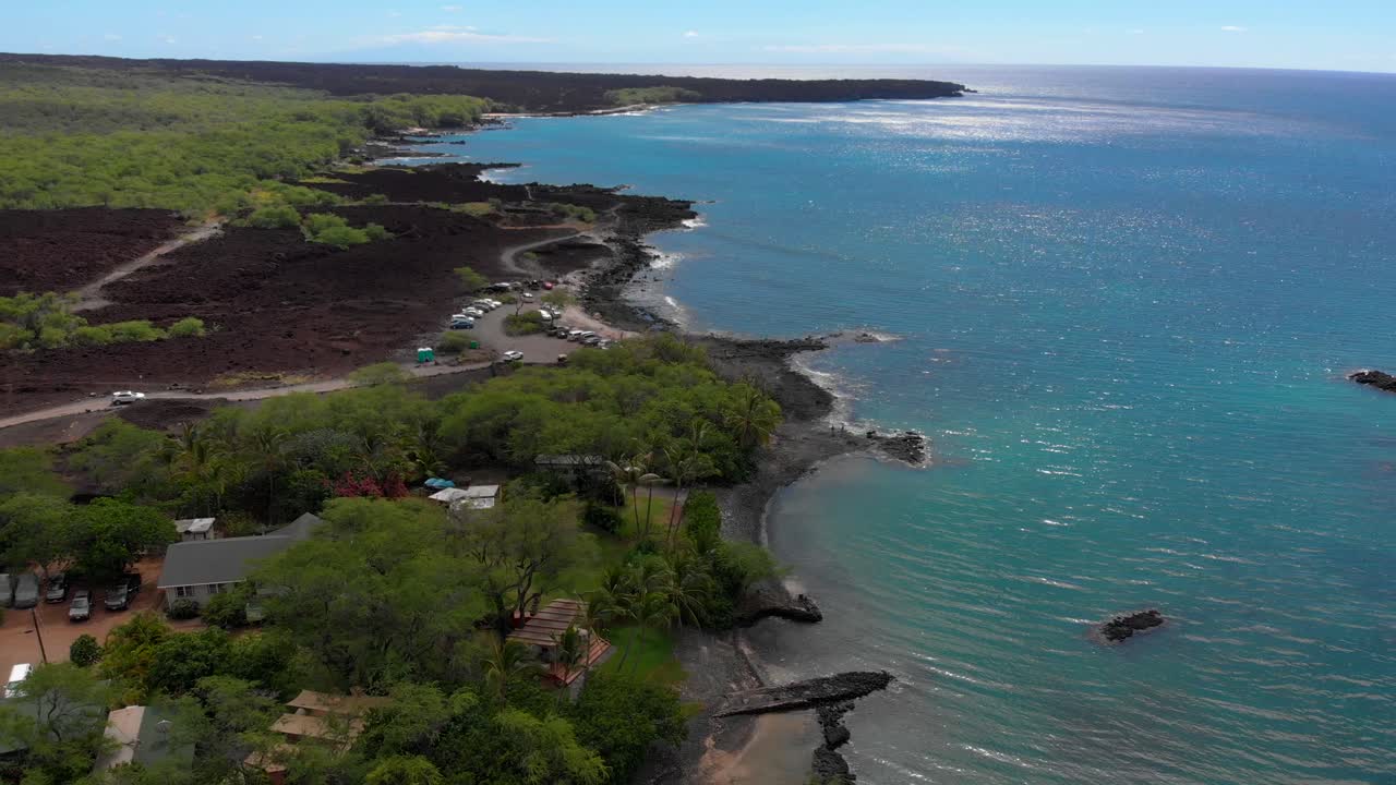 hermosa toma de dron 4k