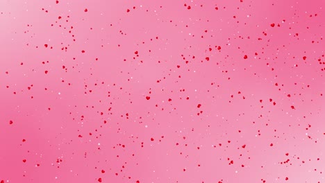 4k shiny glitter hearts glowing particles glowing particles festive of bokeh sparkles valentines day