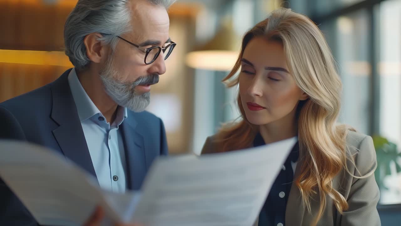 Business meeting between colleagues