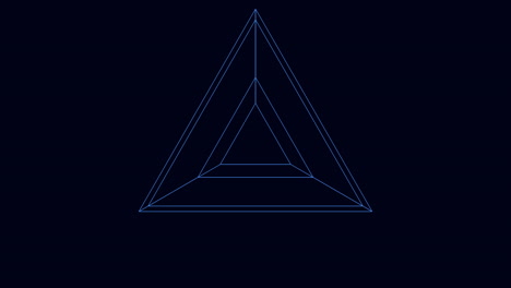 geometric star triangular lines create striking shape