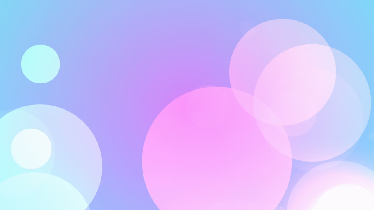 다채로운 디포커스 서클 라이트