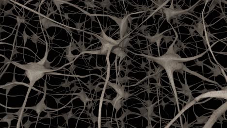 neuronen, gehirn, geist, axon, denken, neuronale netzwerke, dendrite, zellen, gesundheit, wissenschaft, 4k.