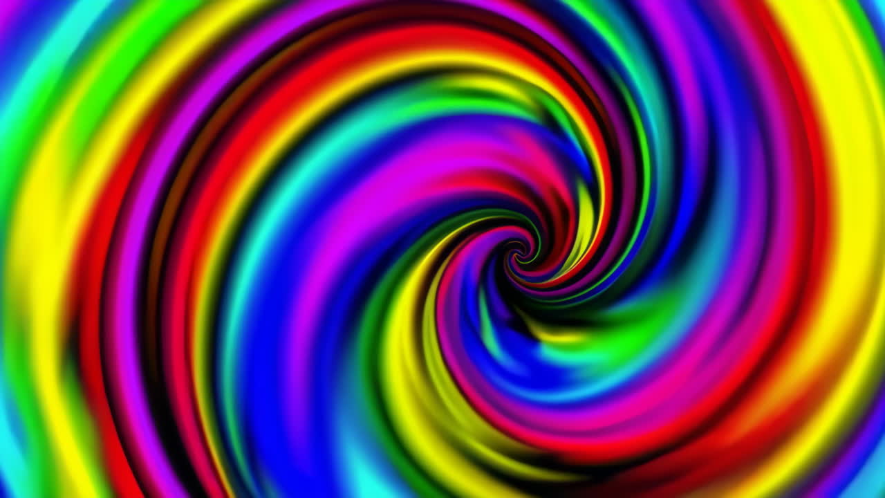 Colorful Abstract Spiral