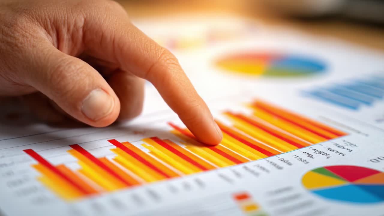 Analyzing Data Trends: A Close-Up View of Graphs and Charts Highlighting Performance Metrics and Insights for Effective Decision Making
