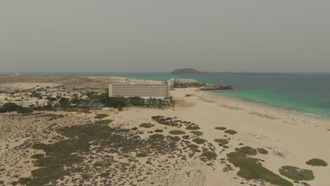 corralejo beach, fuerteventura: exploring the magic of corralejo from the sky: beach and dunes