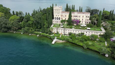 isola del garda villa on lake garda, italy