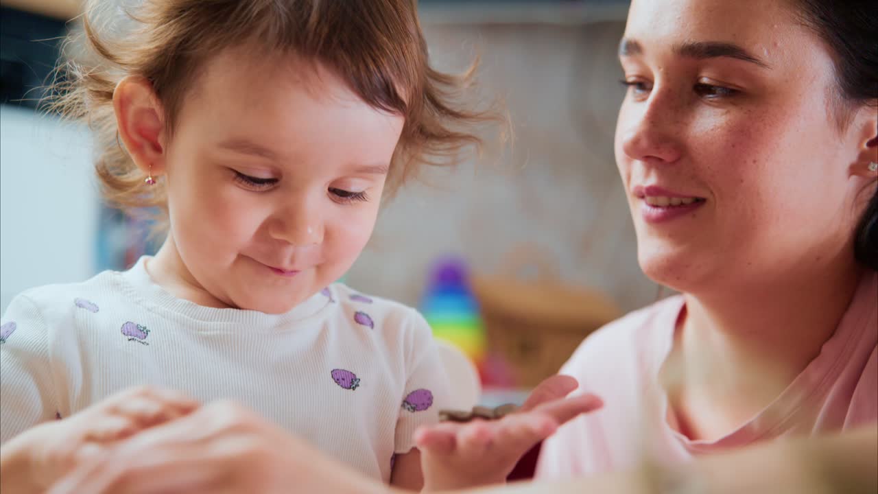 Joyful Moments: A Young Child Engaging in Creative Play with an Adult in a Warm and Inviting Environment Filled with Imagination and Discovery