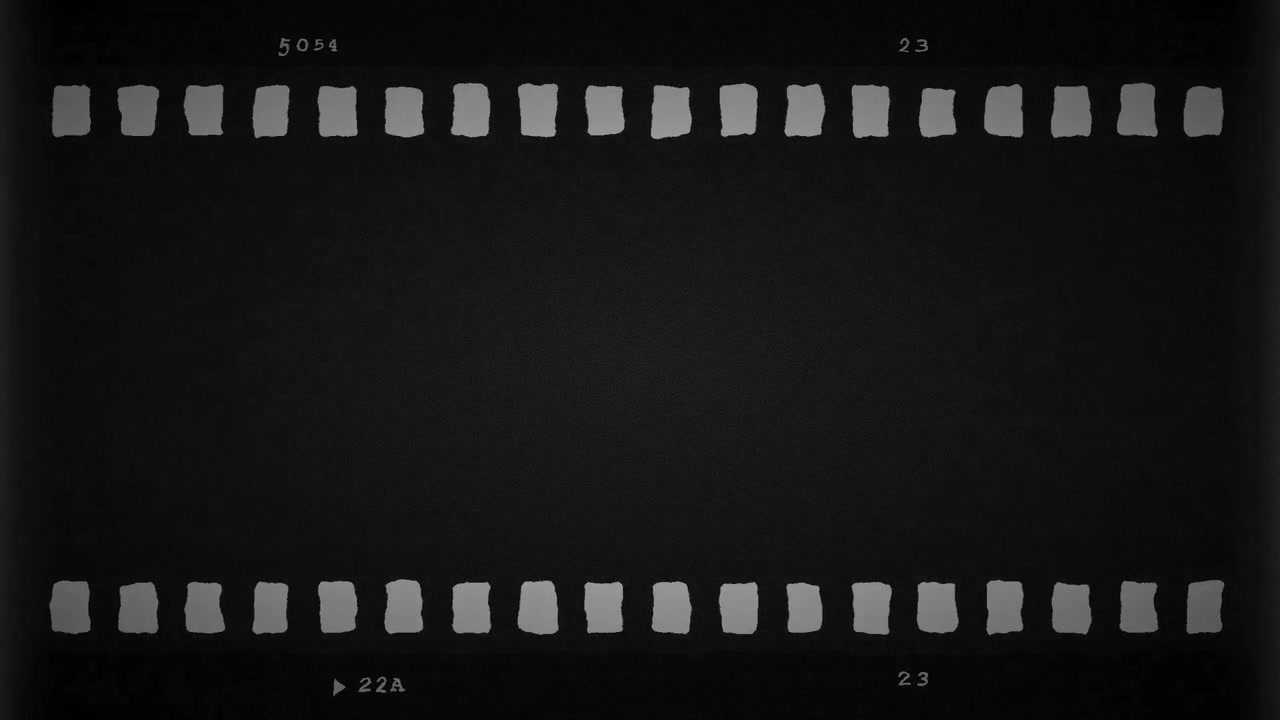 Vintage 35mm Film Strip Frame Overlay