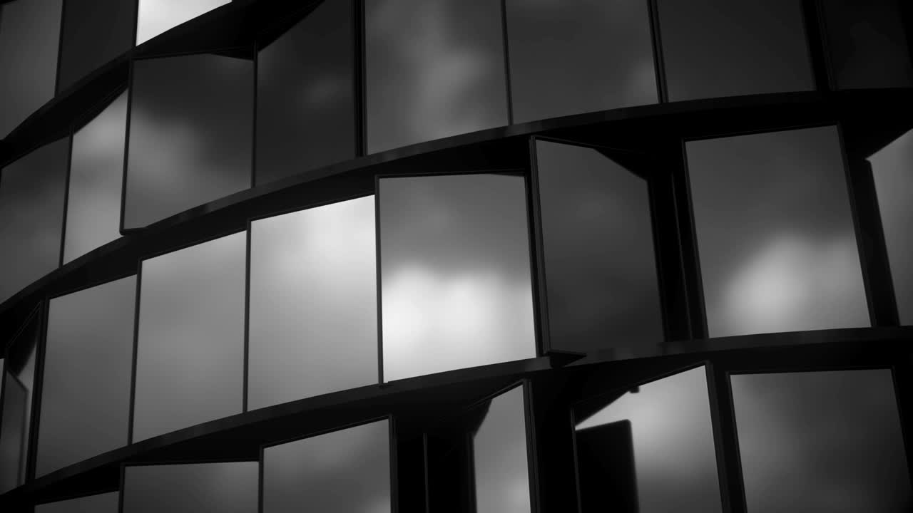Sfondo astratto di architettura 4K.
