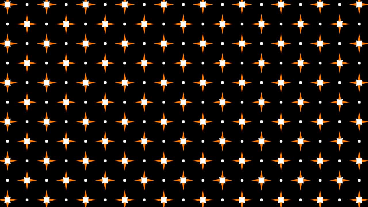 patrón de video gráfico 2d que se mueve hacia la parte inferior derecha con zoom, compuesto de diseños y formas con texturas multicolores.