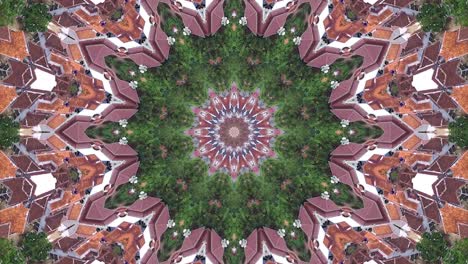 abstract kaleidoscope background