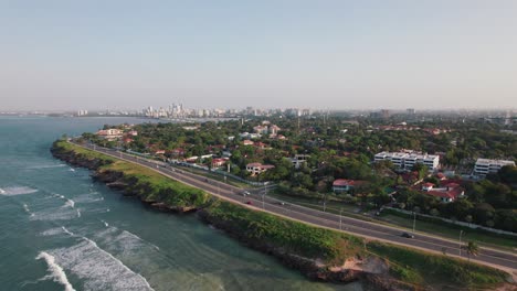 Cityscape-of-Masaki,-an-administrative-ward-in-Kinondoni-District-of-the-Dar-es-Salaam-Region-in-Tanzania