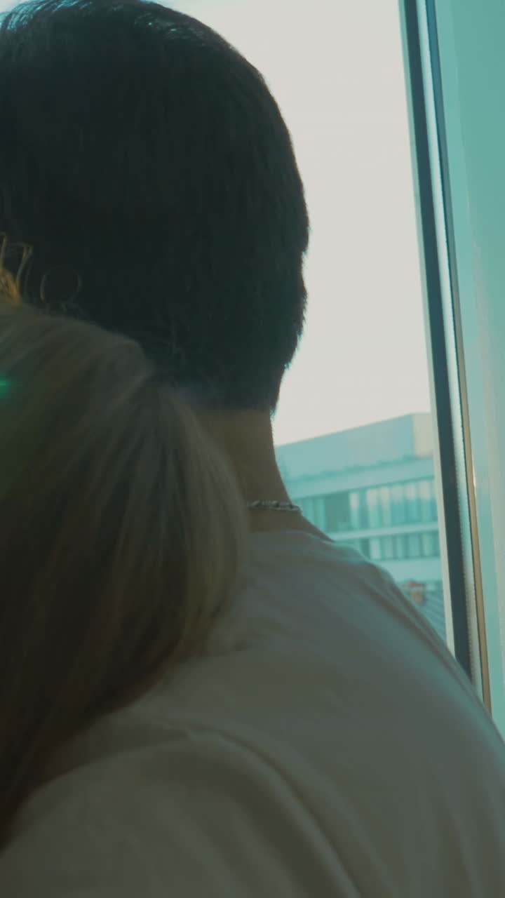 A couple sharing a moment of affection