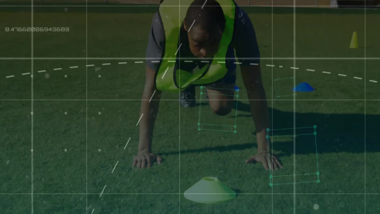 conexiones de red con el entrenamiento de atletas