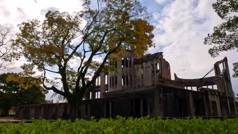 Cúpula-De-La-Bomba-Atómica,-Hiroshima,-Honshu-Occidental,-Japón,-Asia