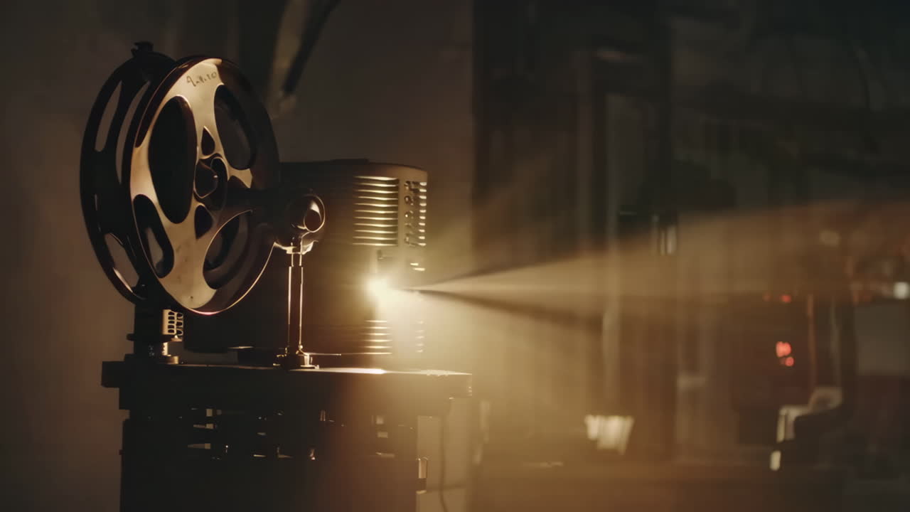 빈티지 영화 프로젝터