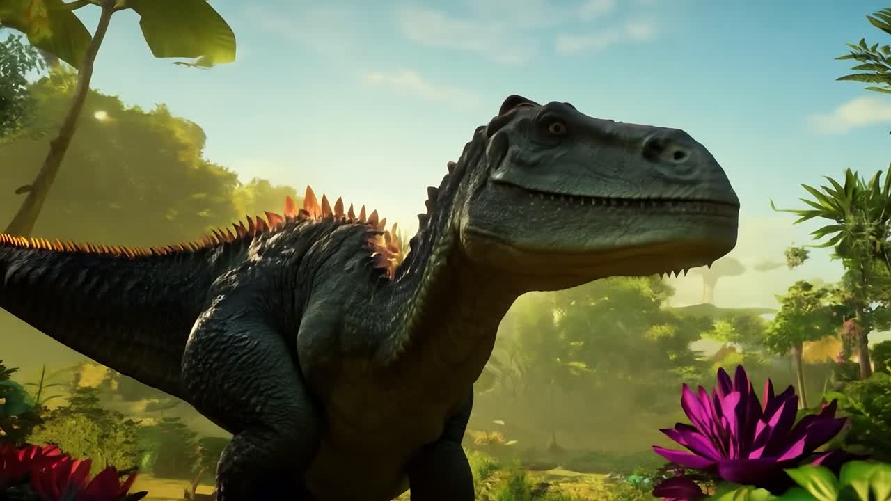 울창 한 정글 에 있는 공