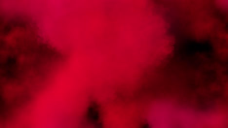 spreading colored smoke, wiping frame horizontally. medium distance.
