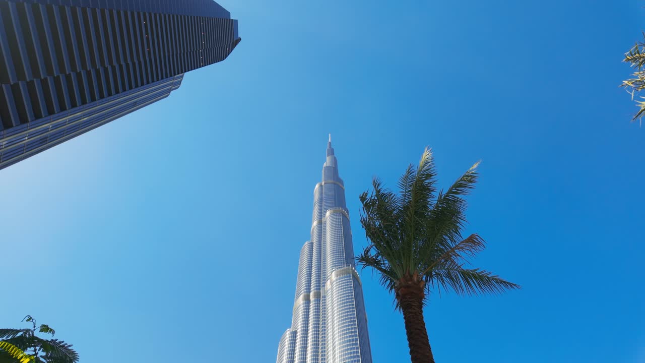 burj khalifa e palmeiras em dubai