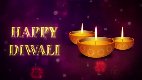 happy diwali festival of lights burning diya lamps diwali celebration 4k background happy diwali