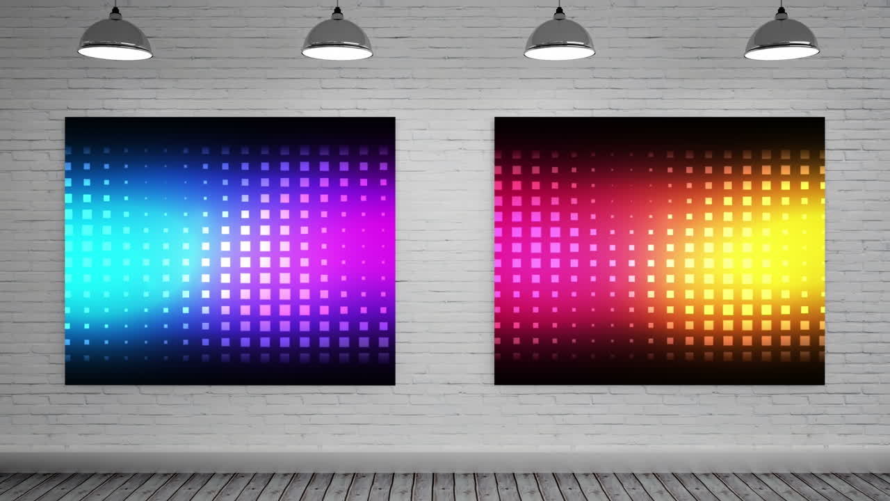 explosiones de color en el lienzo