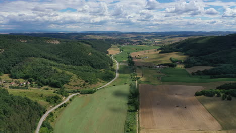 Road-trip-through-a-hills-summer-in-hungary