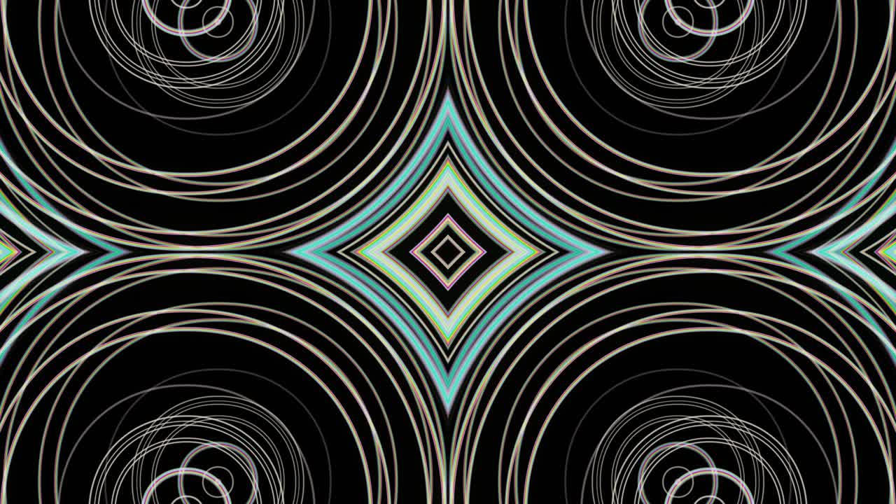 VJ Loop background animated circles