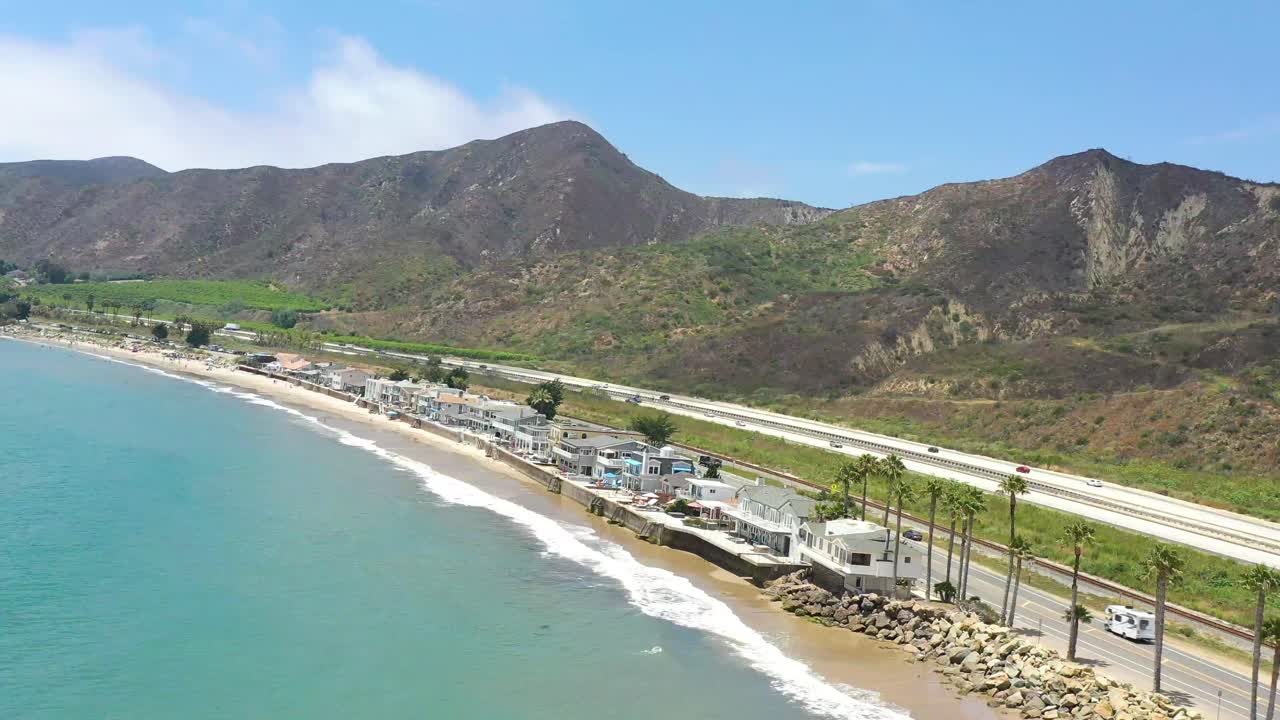 California Coastline off of Highway 1 near Emma Wood Beach.