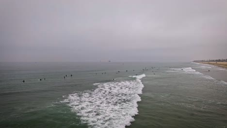 small wave surfed in california