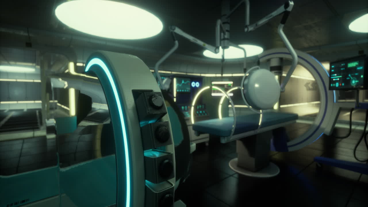 Exploring advanced medical facility design on mars with futuristic technology