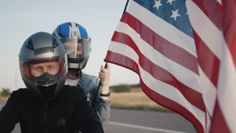 young people on a motorcycle