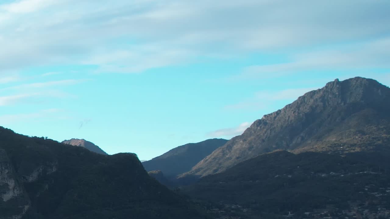 Stunning aerial view of the majestic Alps in Italy captured by a drone