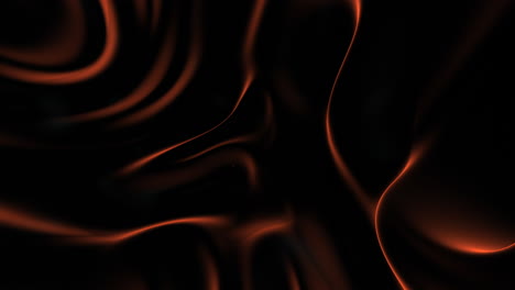 ondas de audio de fantasía rojas en gradiente negro