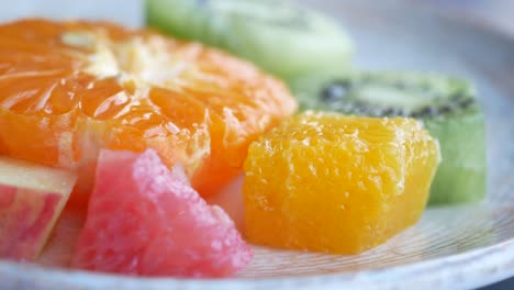 assorted cut fruit