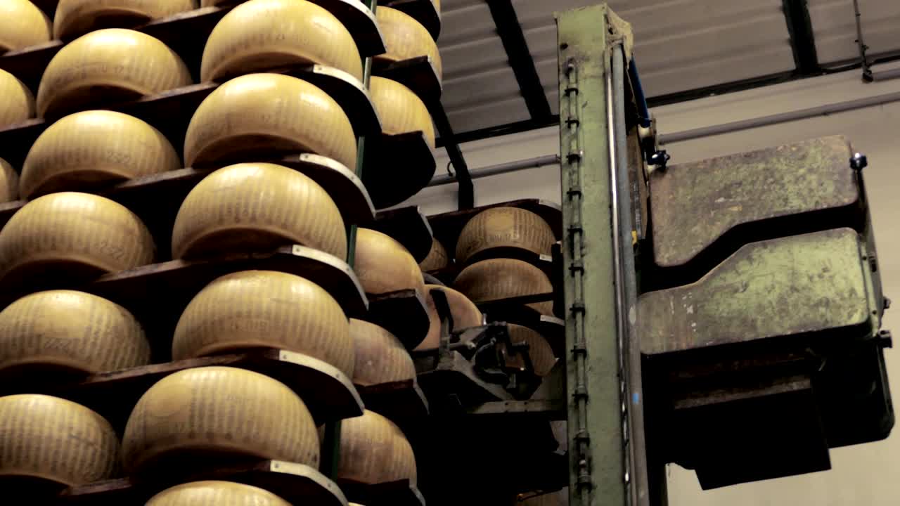 기계 청소, 질, 숙성 된 파르메잔 치즈