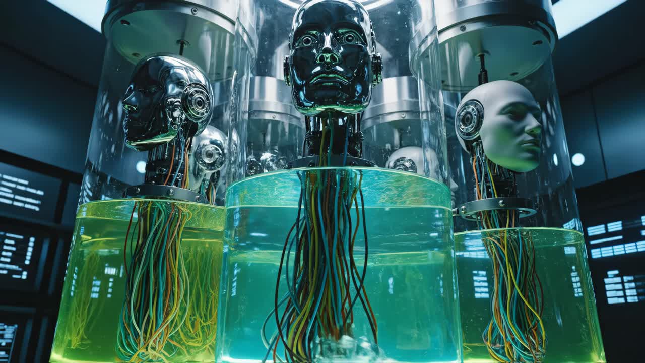 Futuristic Robot Creation Lab