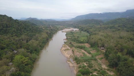 with no roads through dense jungle, rivers are transportation routes