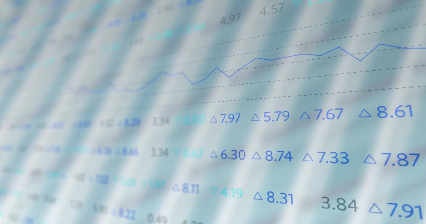 Animation af databehandling over computerservere