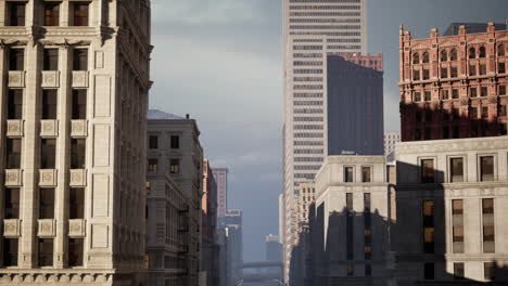 financial downtown city view of boston at day time