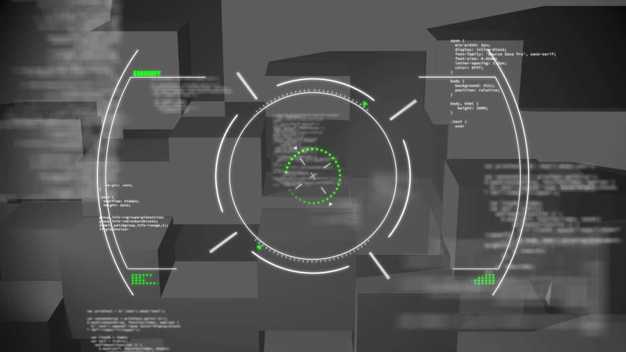 회색 배경에서 카메라를 통해 보기