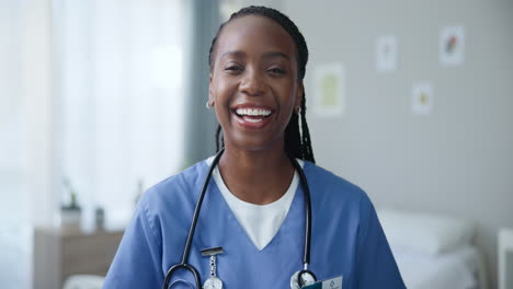 smiling nurse portrait