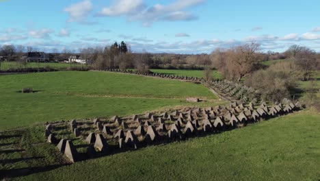 siegfried line, also known as dragon teeth