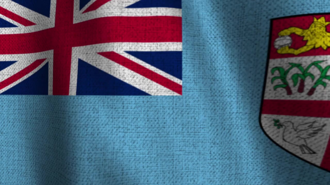 Gestructureerde Fiji-vlag achtergrond