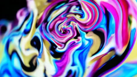 vibrant abstract fluid swirls