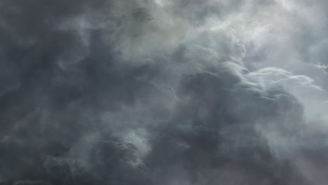 a dark cloud with lightning in the sky ultra hd