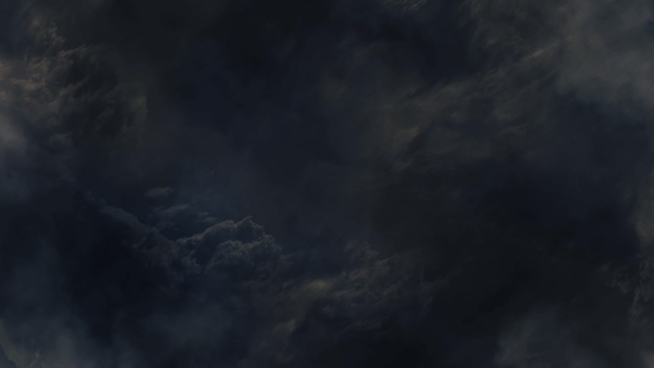 4k nubes de tormenta y relámpagos
