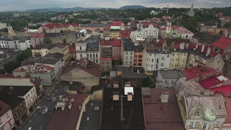 historic city in central europe, adorned with old tenements