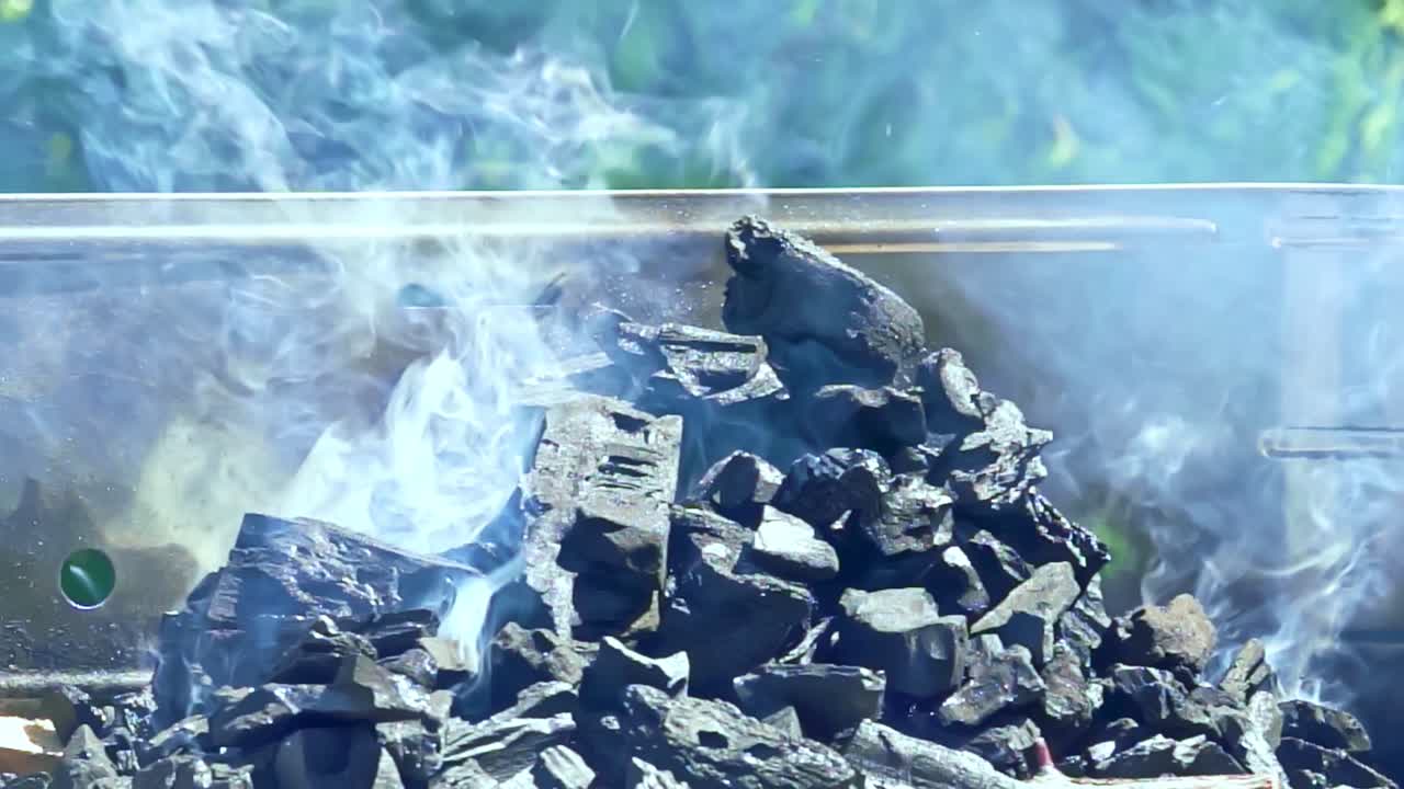 바베큐 숯 야외 바베큐 숯 야외